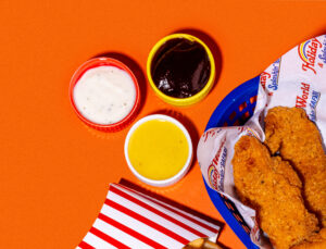 Ranch Dipping Sauce and other sauces.