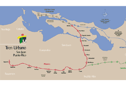 Tren Urbano Map